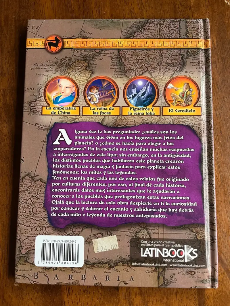 Colección de libros Mitos y Leyendas del Mundo - 4