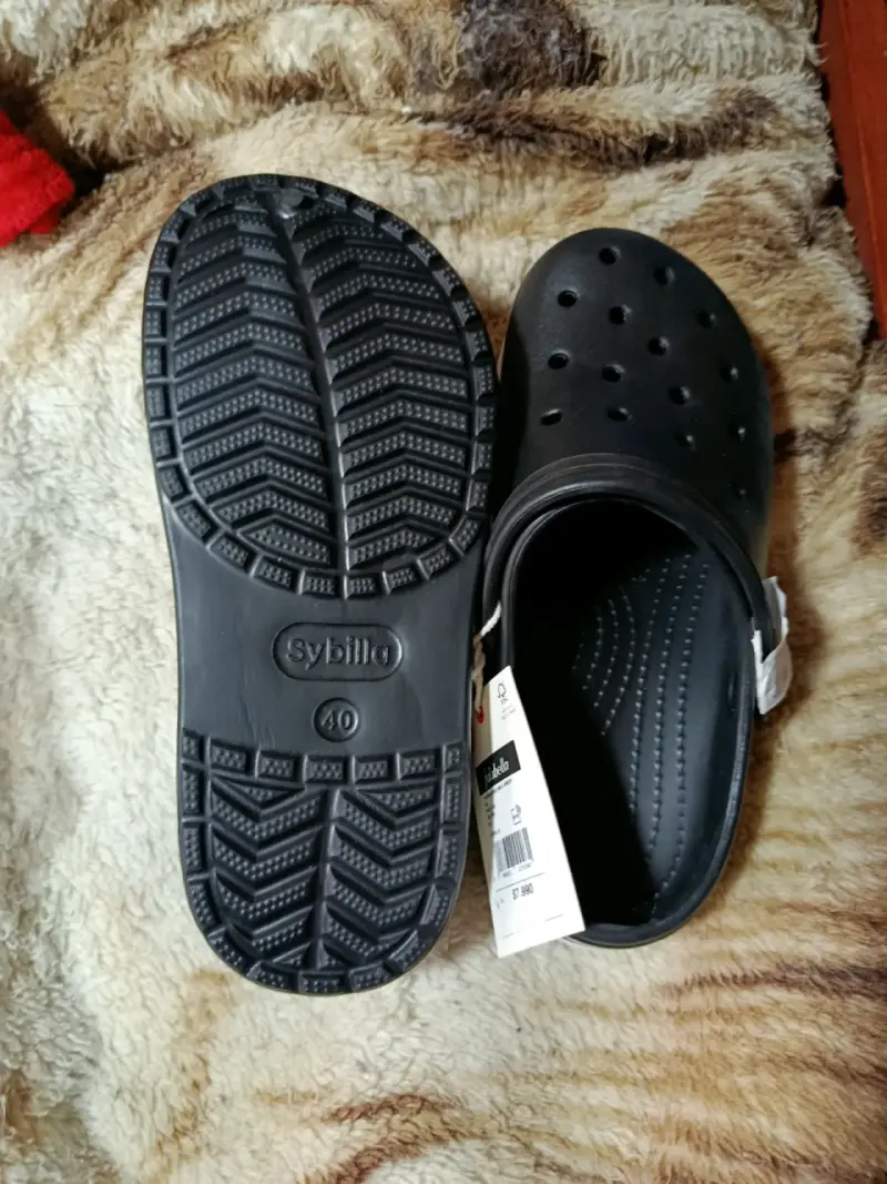 Zuecos negros mujer talla 40 - 3