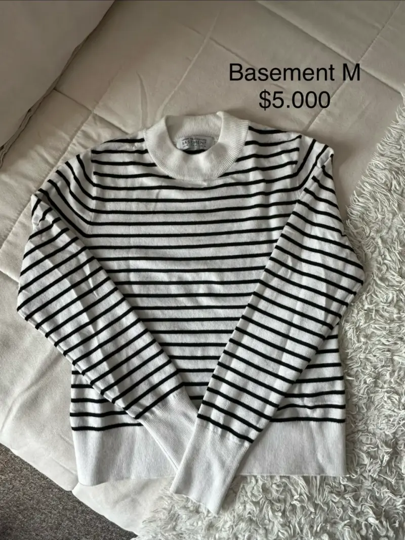 Suéter Basement talla M