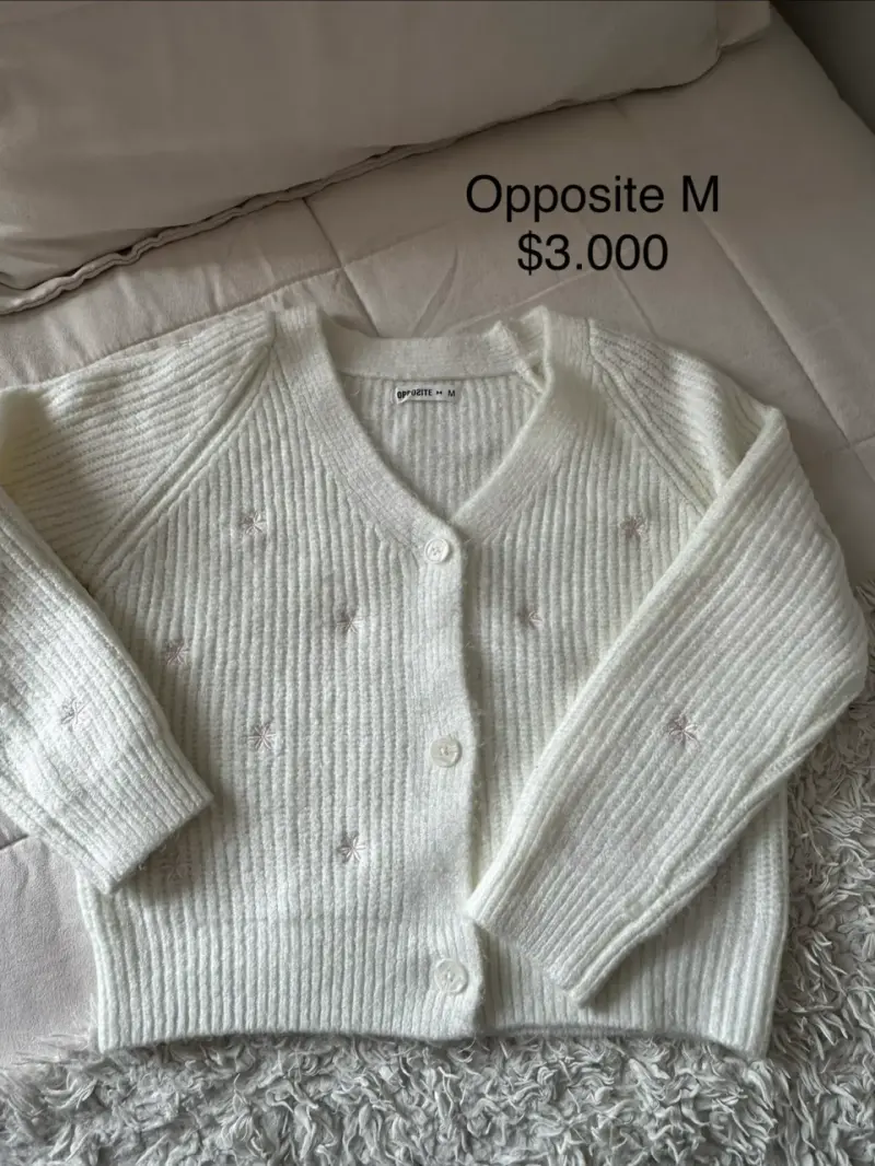 Cardigan Opposite talla M