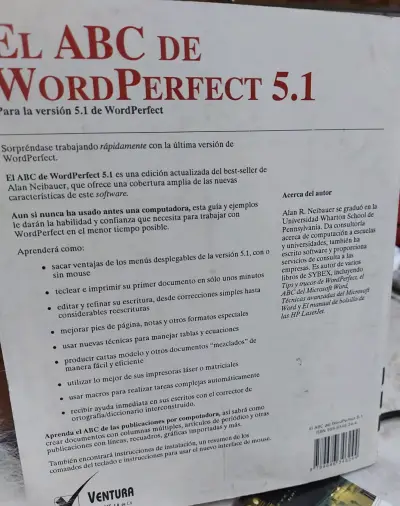 El ABC de WordPerfect 5.1 por Alan R. Neibaue - miniatura 3