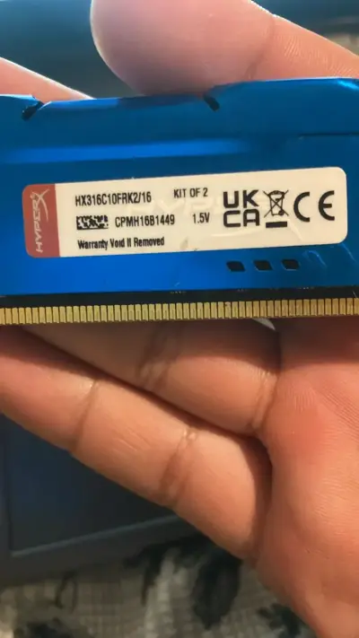 Memoria RAM HyperX Fury DDR3 8GB - miniatura 2
