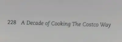 Libro de recetas A Decade of Cooking The Costco - miniatura 6