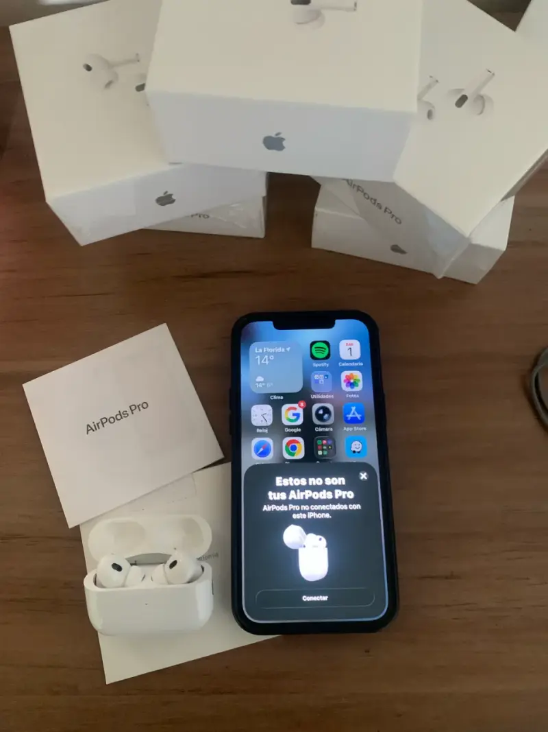 Audifonos estilo AirPods Pro con estuche de carga - 6