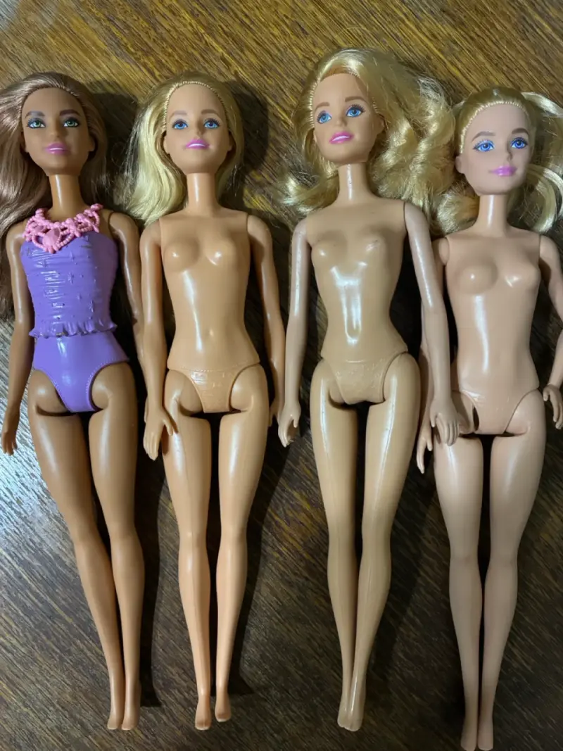 Lote de muñecas tipo Barbie variadas