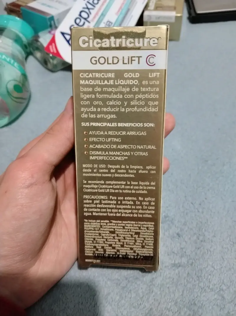 Maquillaje Líquido Cicatricure GoldLift Tono 2 Med - 2