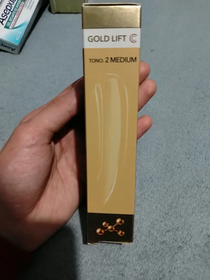 Maquillaje Líquido Cicatricure GoldLift Tono 2 Med - 3