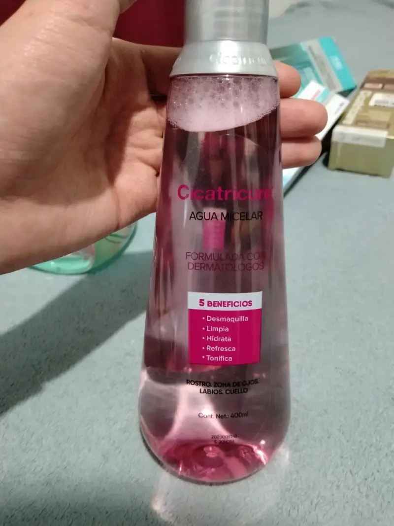 Agua Micelar Cicatricure 400ml para LimpiezaFacial