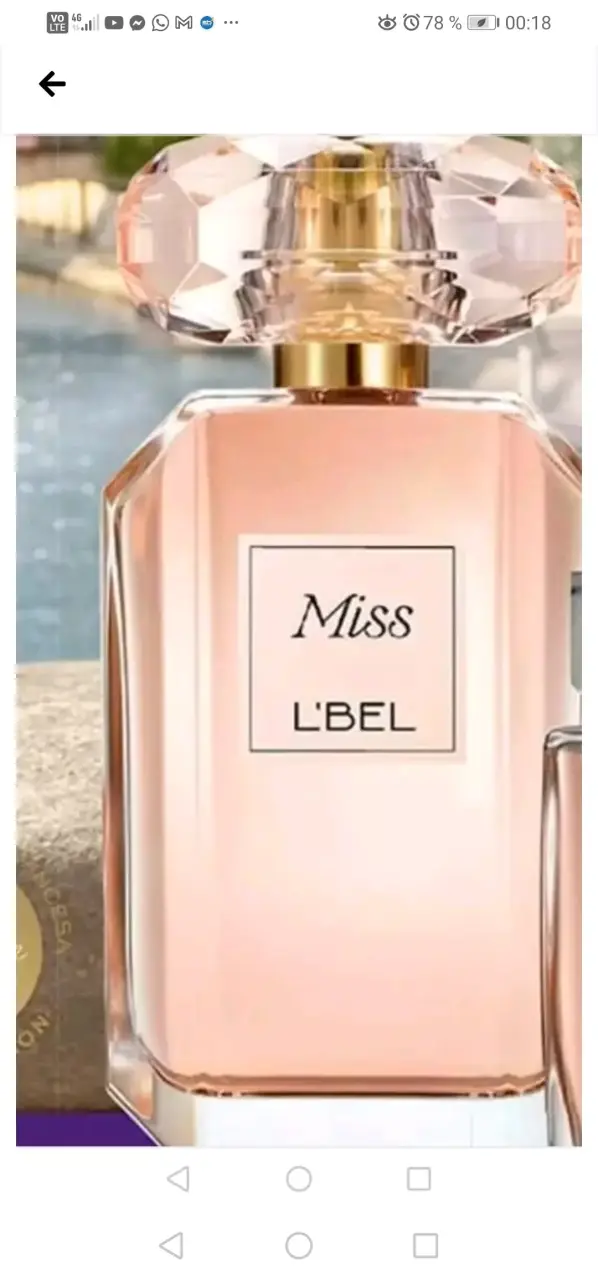 Perfume Miss L'Bel 50 ml Nuevo - 6
