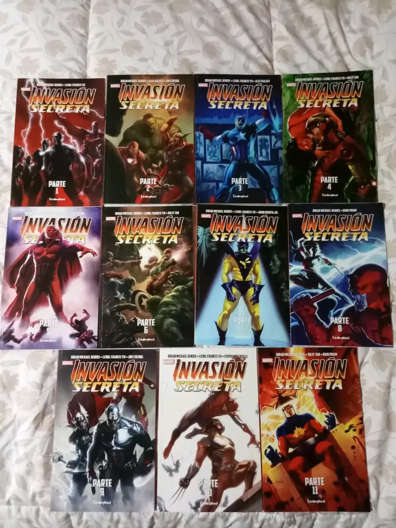 Colección de cómics Invasión Secreta Marvel - 1