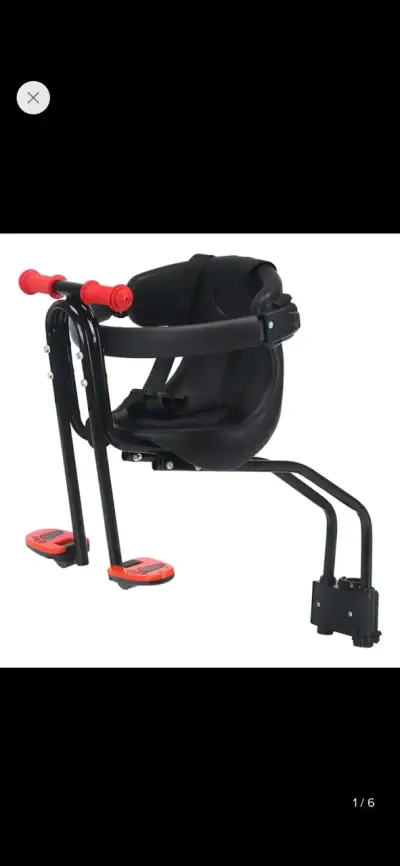 Asiento de Bicicleta para Niños Compacto y Seguro - miniatura 3