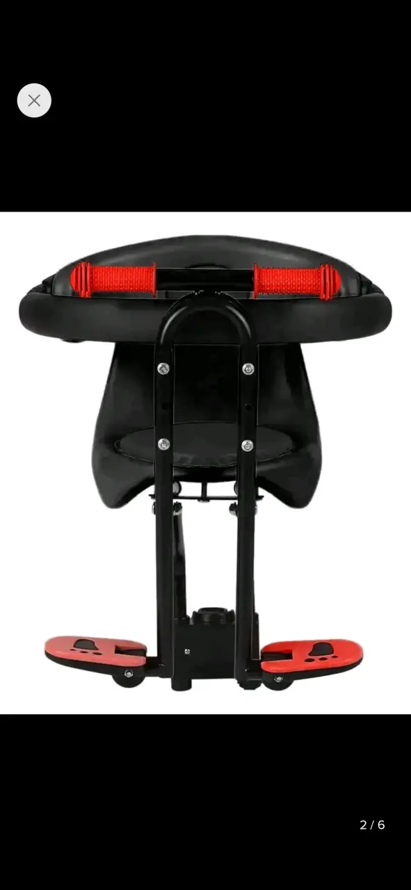 Asiento de Bicicleta para Niños Compacto y Seguro - 4