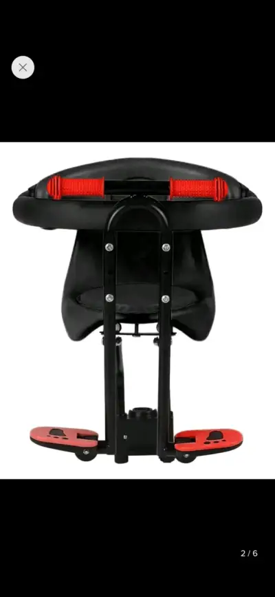 Asiento de Bicicleta para Niños Compacto y Seguro - miniatura 4