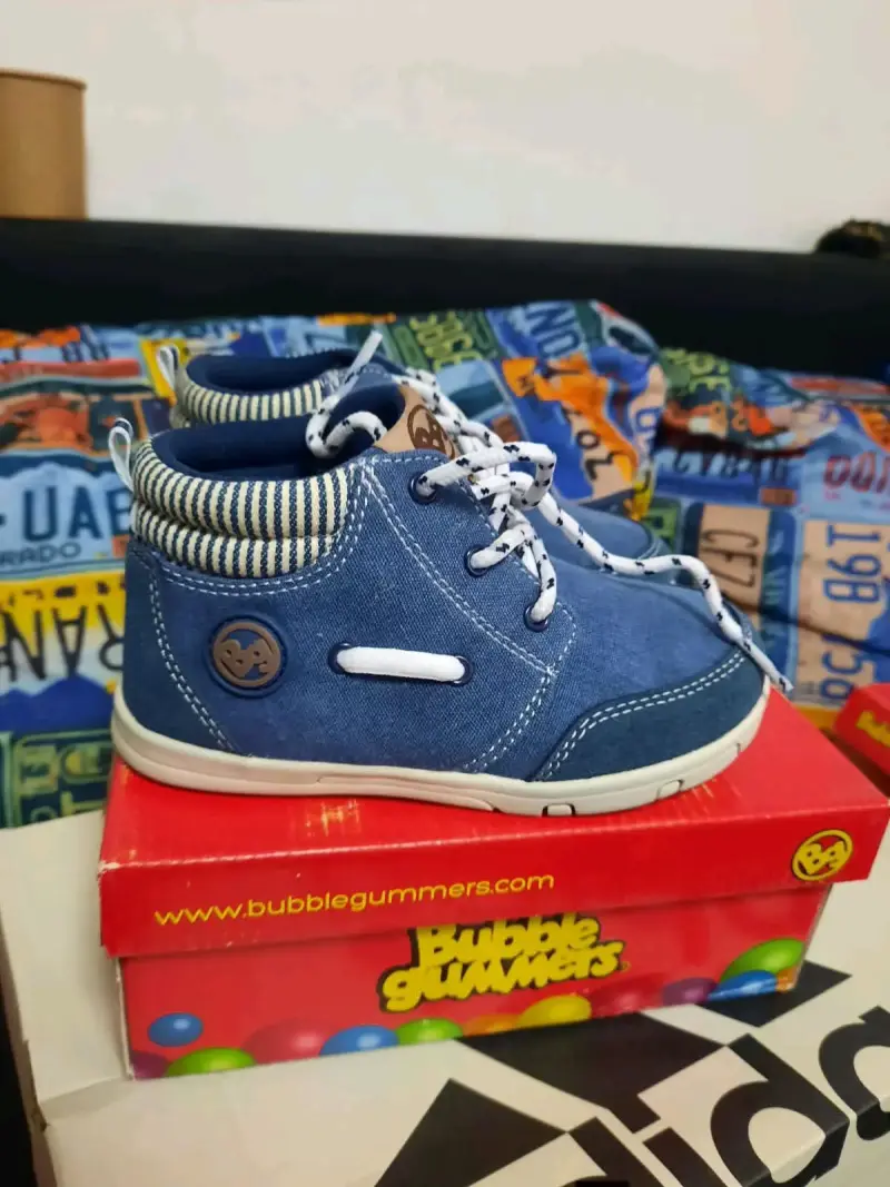 Zapatos Bubble Gummers para niños azul denim - 2