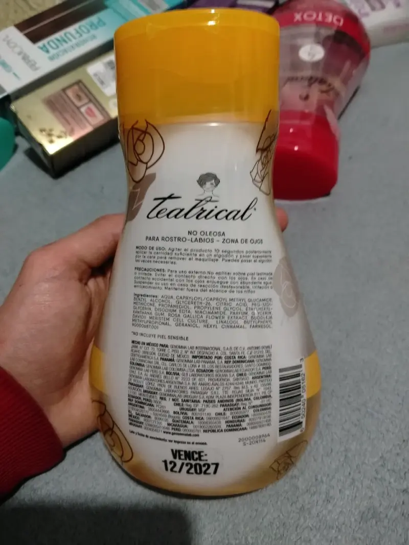Agua Micelar Teatrical Suavizante 600 ml - 2