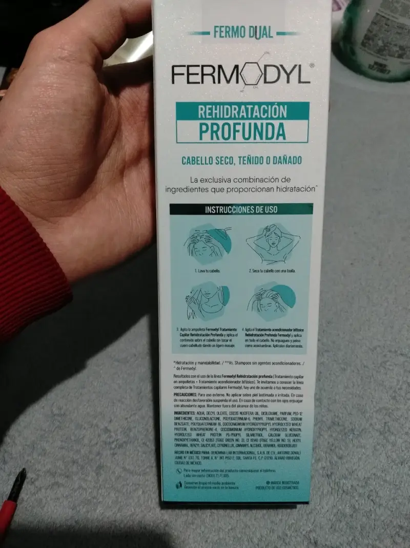 Acondicionador Bifásico Fermodyl Rehidratación Pro - 2
