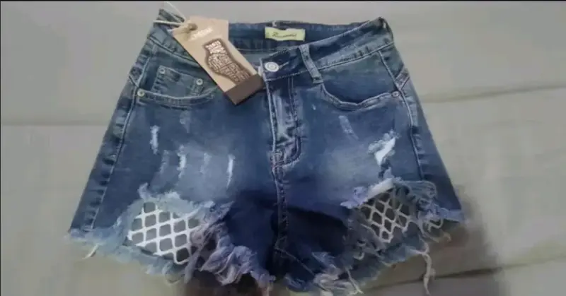 Shorts de mezclilla para mujer - 2