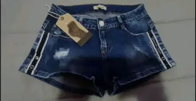 Shorts de mezclilla  para mujer - miniatura 3
