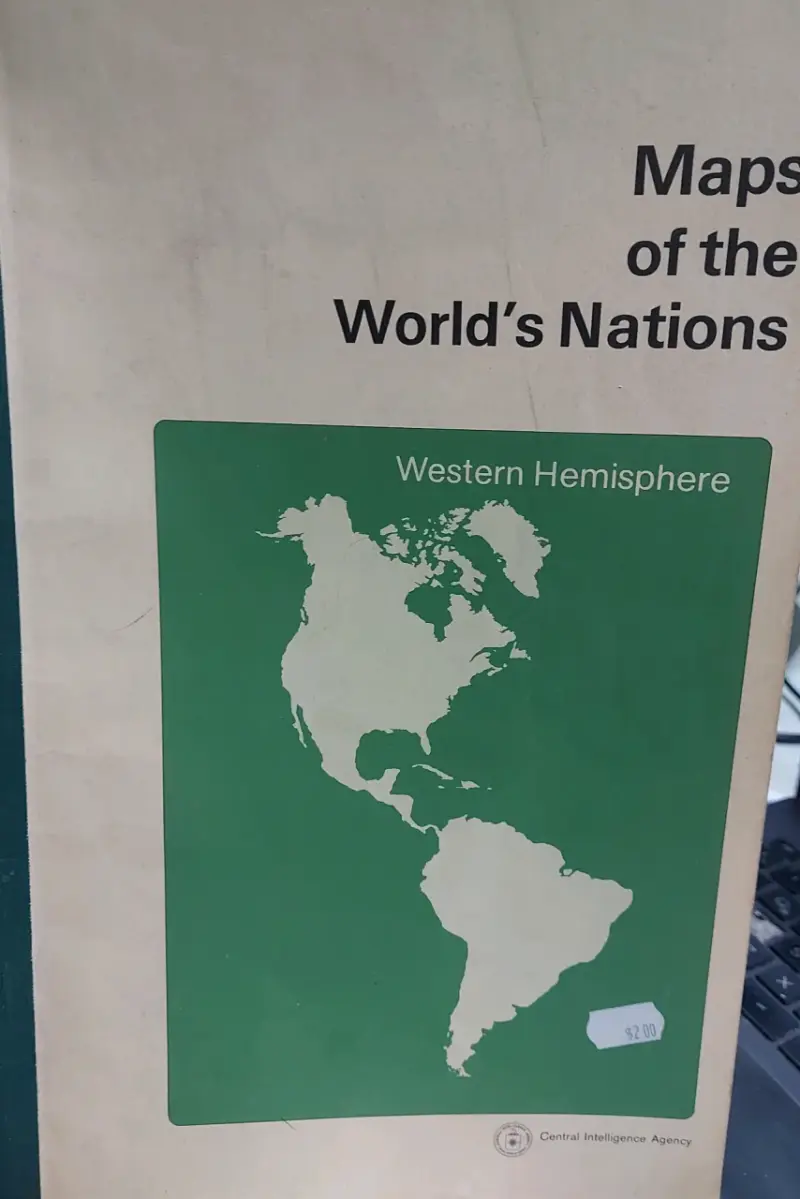 Mapas del Hemisferio Occidental y África - 1