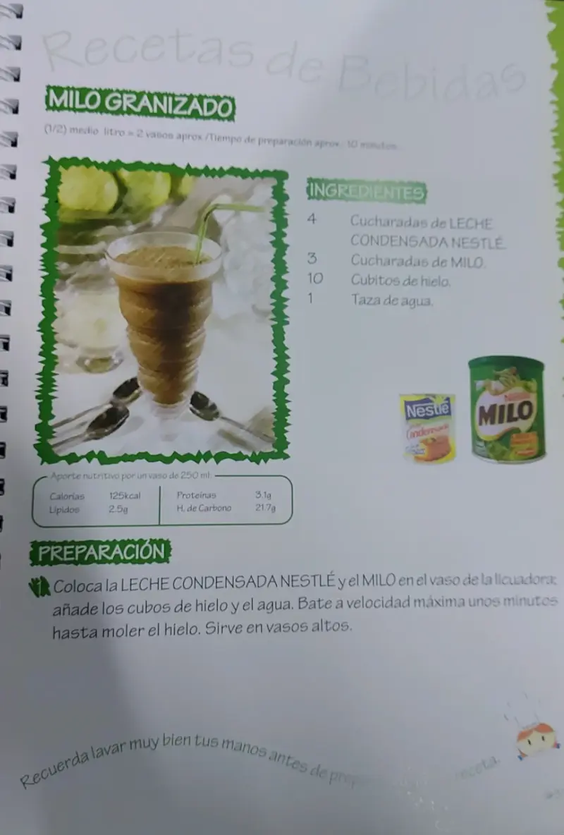 Libro de recetas infantiles Nestlé - 2