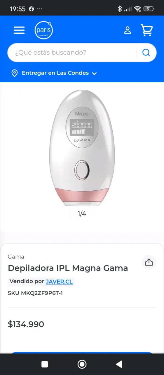 Depiladora IPL Gama Magna con 300,000 flashes - 2