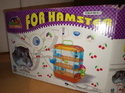 Jaula para hámster con accesorios Pet-Home - miniatura 1