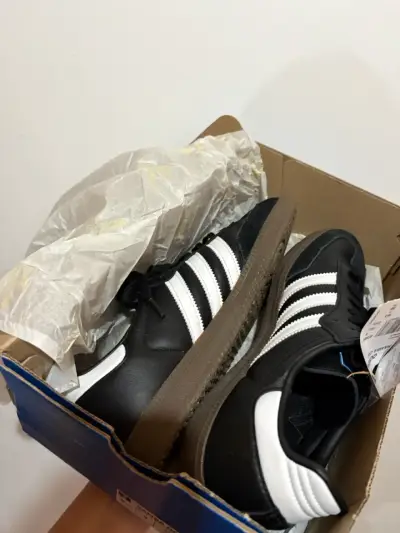 Zapatillas deportivas Adidas Samba negras - miniatura 1