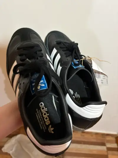 Zapatillas deportivas Adidas Samba negras - miniatura 5