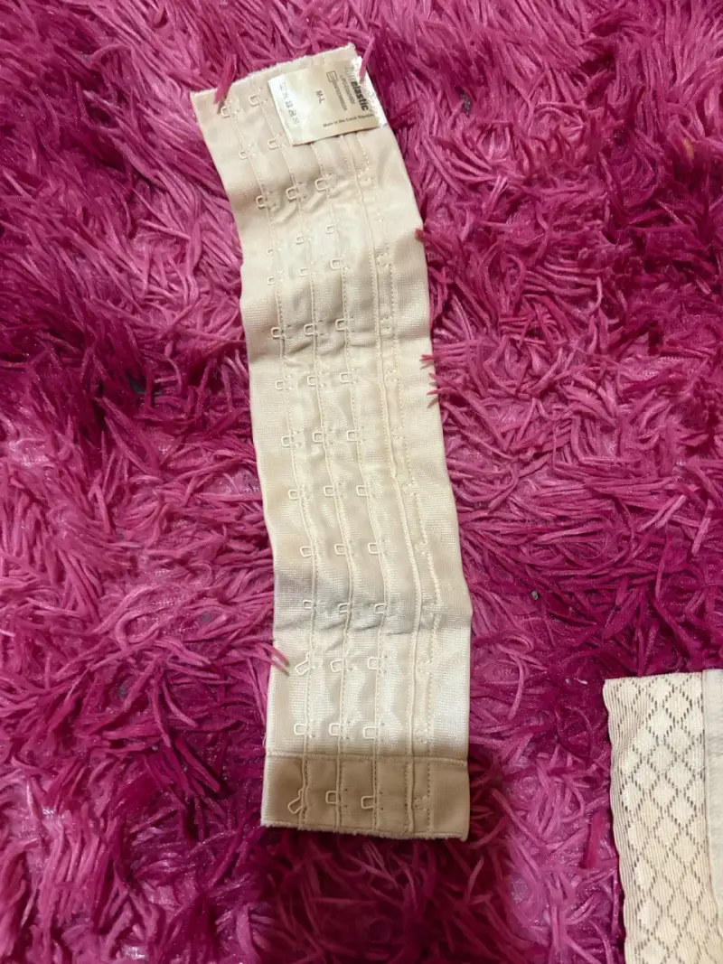 Faja postoperatoria beige con cierre NUEVA - 4