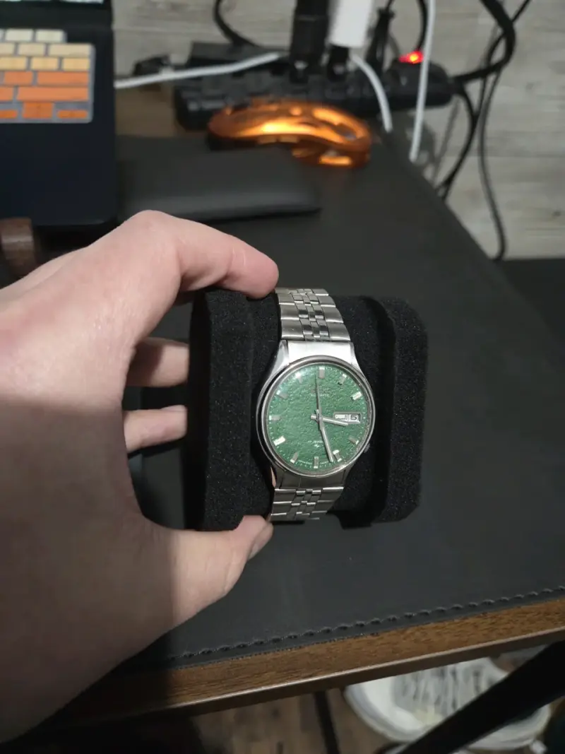Reloj Seiko mod Original cara verde - 2
