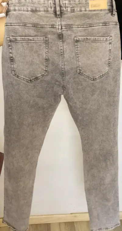 Jeans gris oscuro Bearcliff Slim Fit - miniatura 3