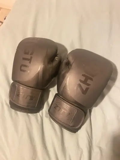 Guantes de Boxeo ZTTY Negros para Entrenamiento - miniatura 1