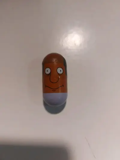 Mighty Beanz Los Simpsond Carl Carlson - miniatura 1