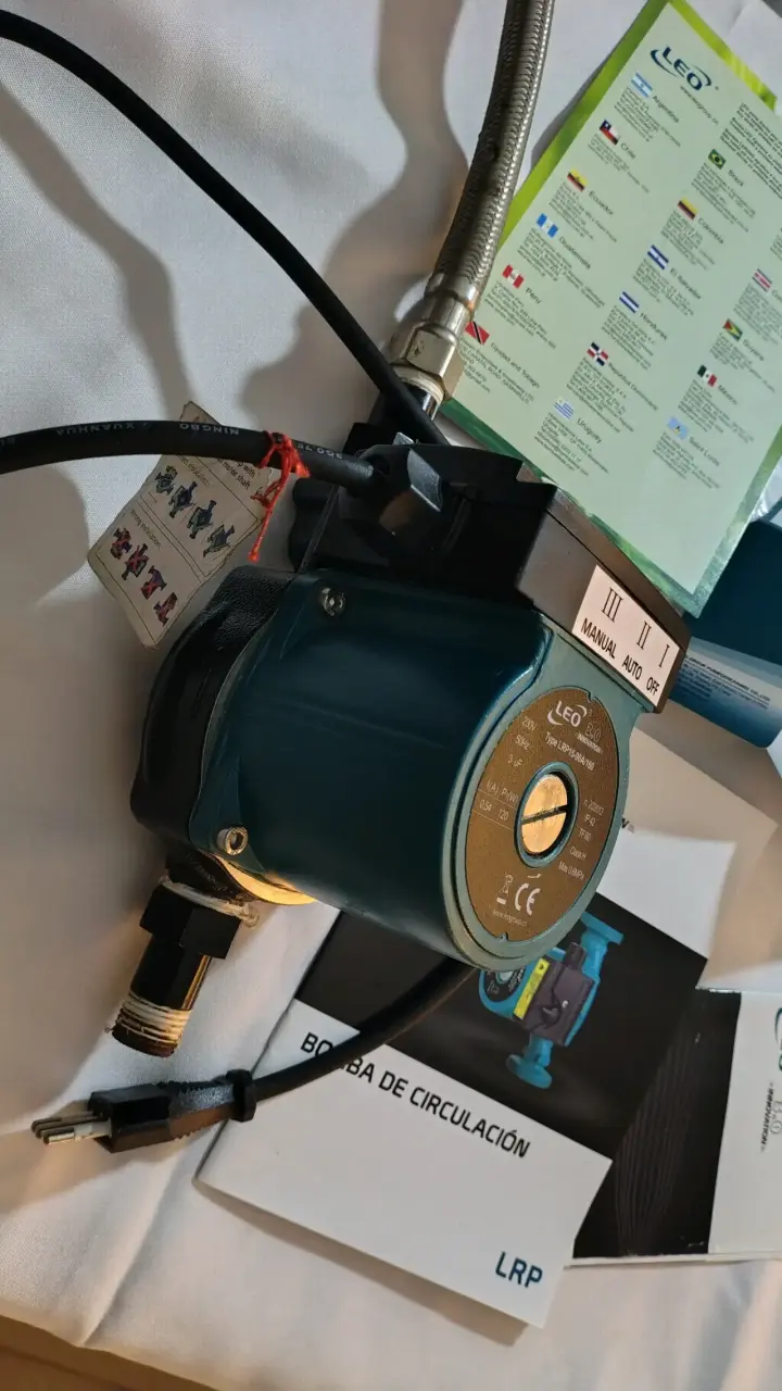 Bomba de circulación LEO LRP15-90A/160 - 3