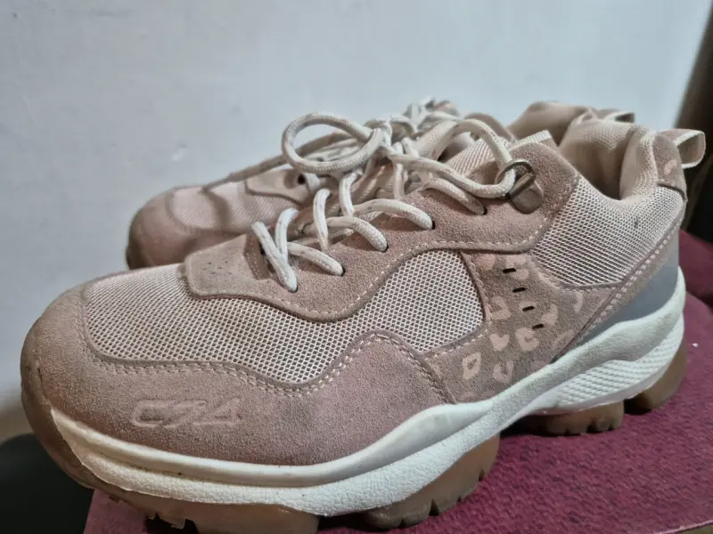Zapatillas deportivas colloky beige para mujer - 3