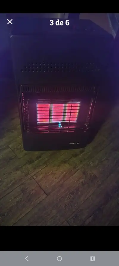 Estufa a gas portátil Recco en buen estado - miniatura 2