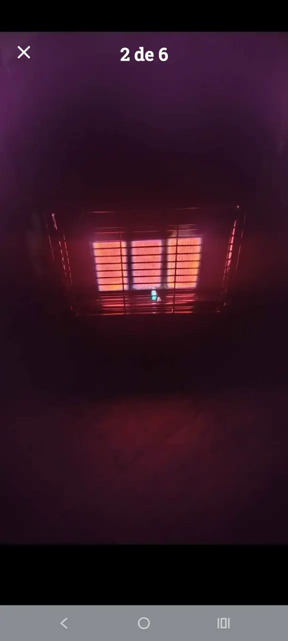 Estufa a gas portátil Recco en buen estado - 4