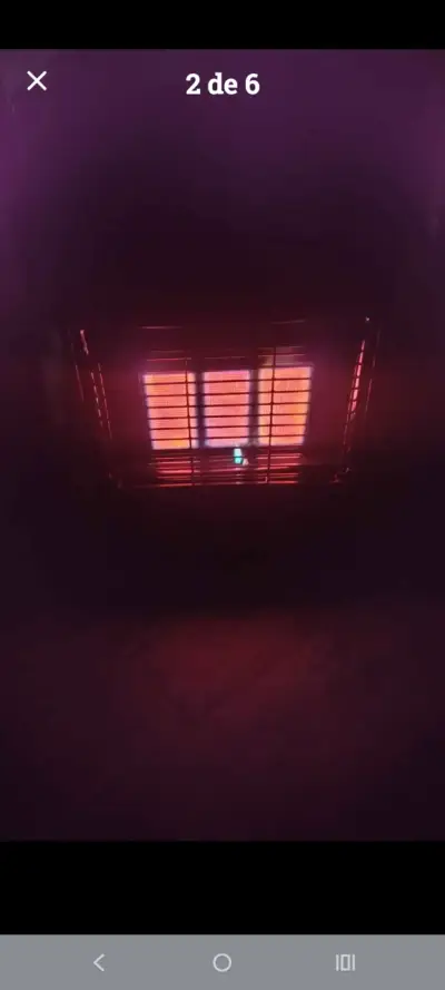 Estufa a gas portátil Recco en buen estado - miniatura 4