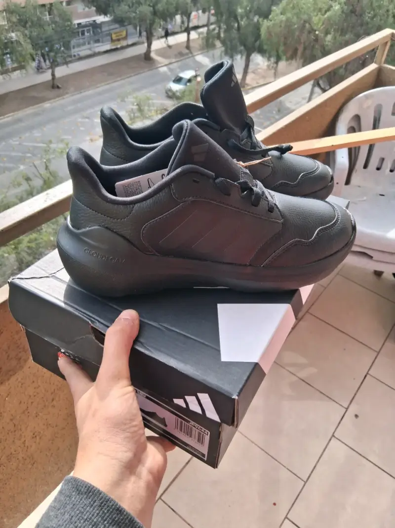 Zapatillas deportivas negras para hombre Adidas - 4