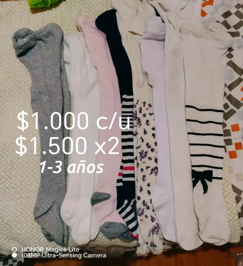 Variedad de tallas y precios