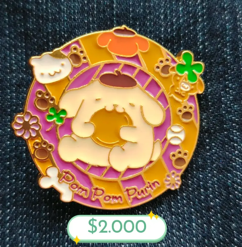 Set de Broches y Pins Decorativos de Personajes - 4