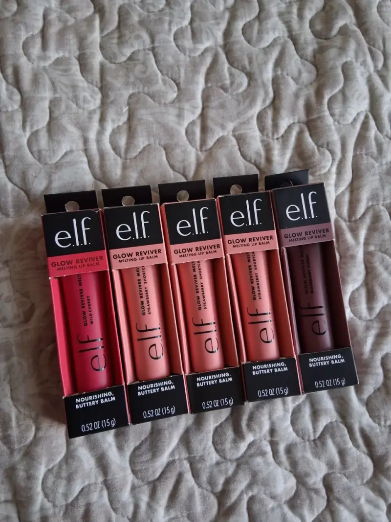 Set de Bálsamos Labiales e.l.f. Glow Reviver