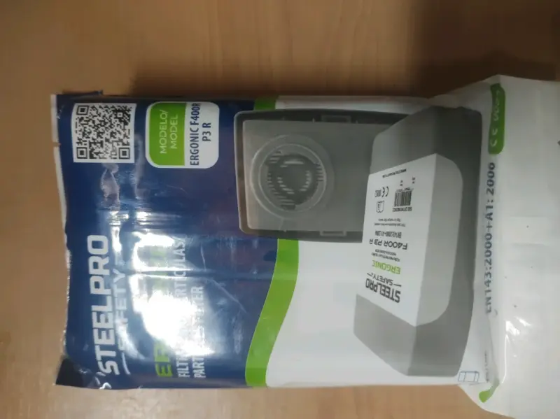 Respirador Steelpro Safety Ergonic y Filtros - 3