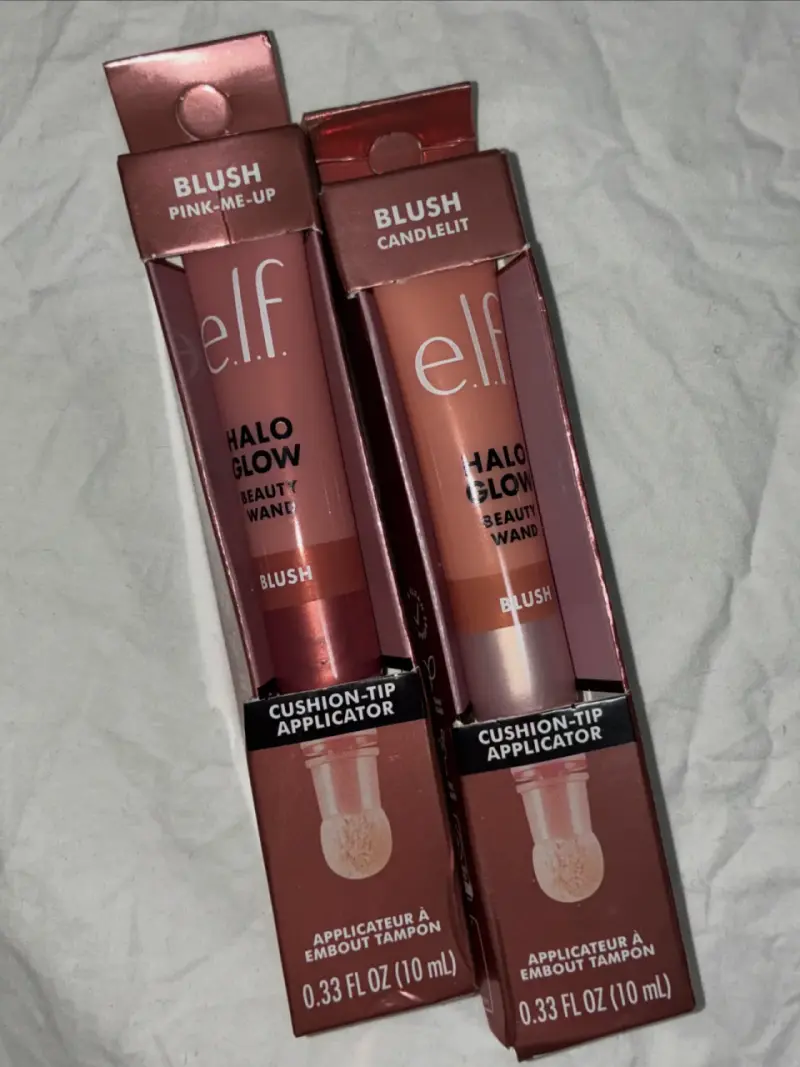 Set de rubores e.l.f. Halo Glow Beauty Wand