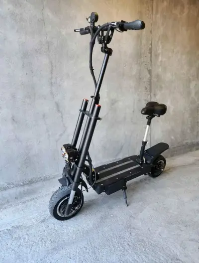 Scooter eléctrico con asiento y doble motor 2800W - miniatura 4
