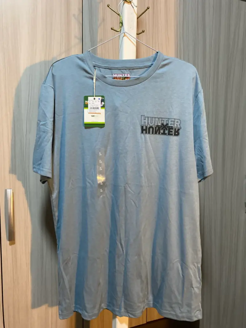 Polera Hunter x Hunter azul con diseño anime - 1