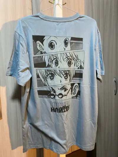 Polera Hunter x Hunter azul con diseño anime - miniatura 3