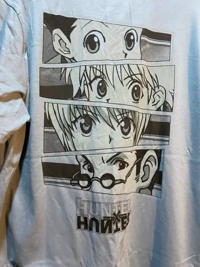 Polera Hunter x Hunter azul con diseño anime - miniatura 4