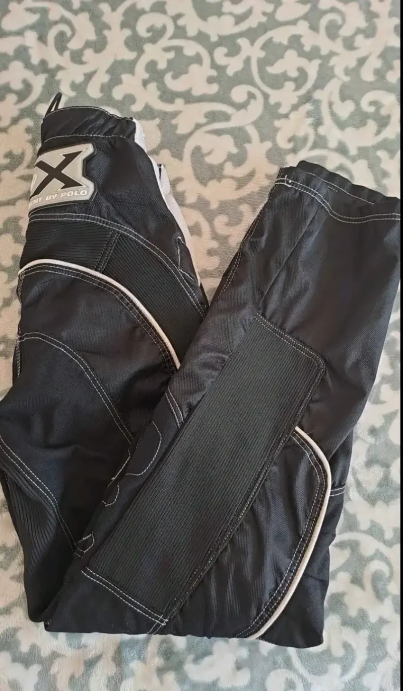 Pantalones de motocross Tharo X negros - 1