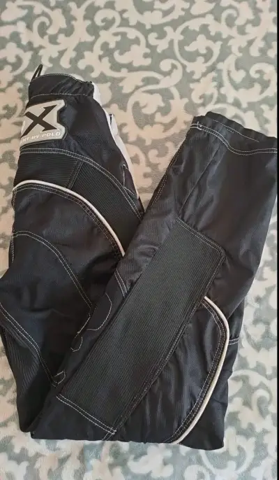 Pantalones de motocross Tharo X negros - miniatura 1